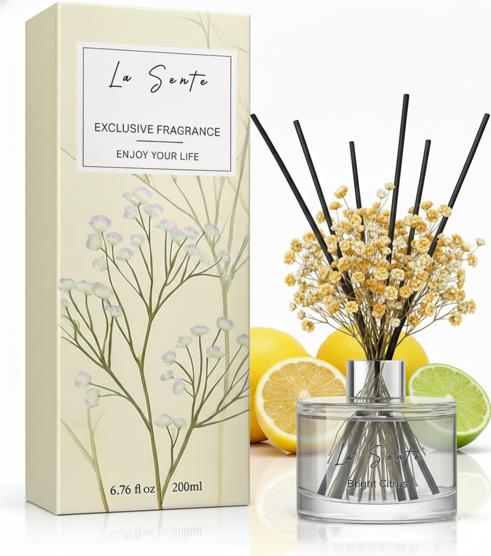 La Sente Bright Citrus Reed Diffuser