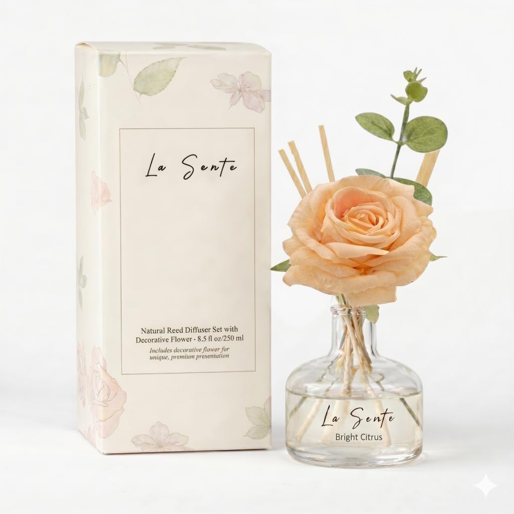 La Sente Golden Citrus 250ml Reed Diffuser