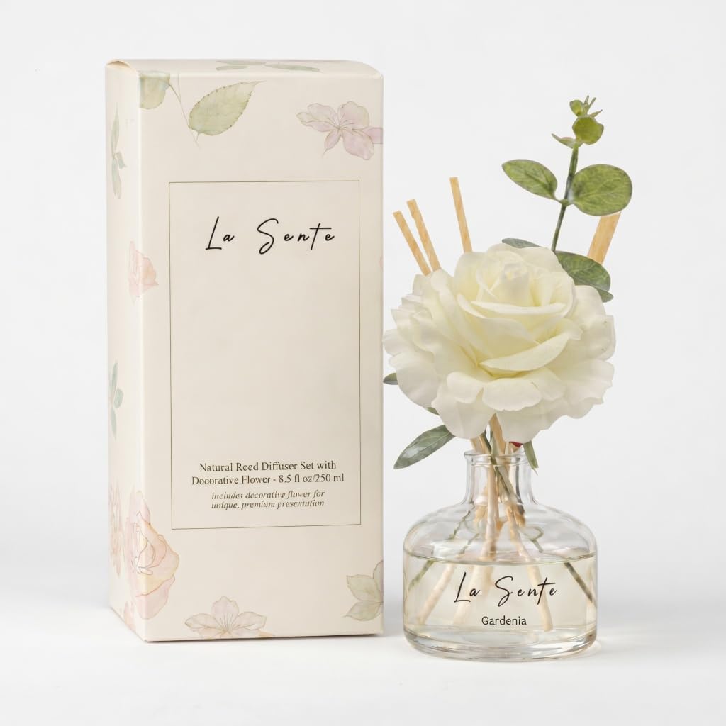 La Sente White Gardenia 250ml Reed Diffuser