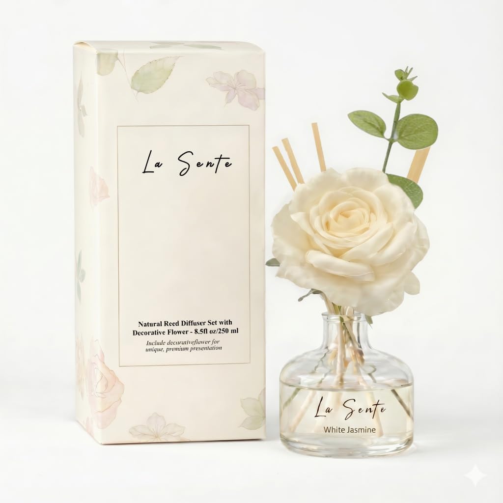 La Sente White Jasmine 250ml Reed Diffuser